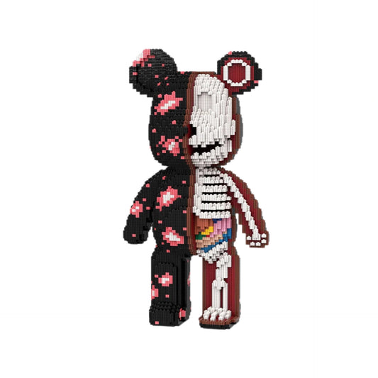 Black Out/ Skeleton Giant Cartoon Brick Bear