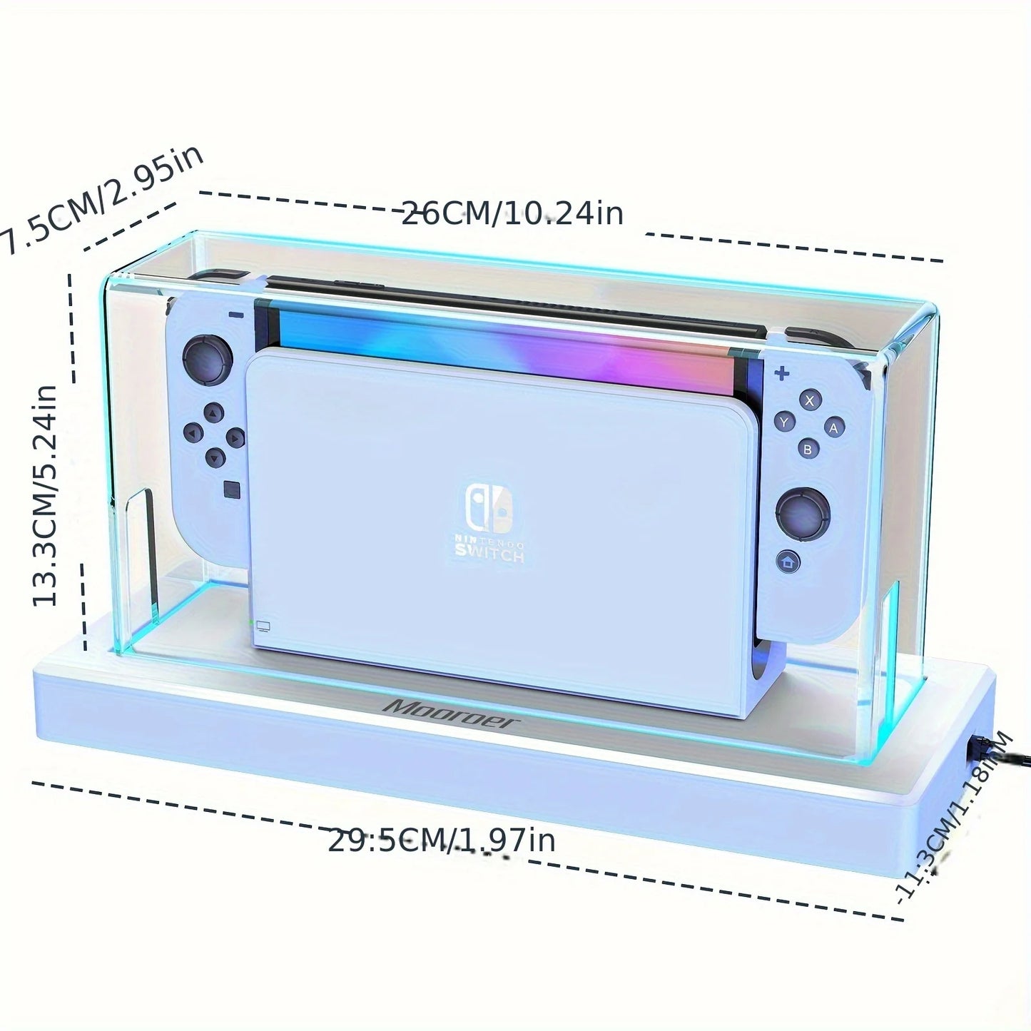LED Nintendo Switch Stand /Dust Cover